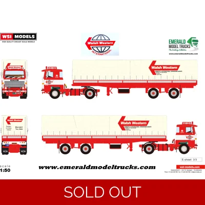 PRE ORDER FULL PRICE Walsh Western Scania 141 V8 & Tilt Trailer Q1 2026 title=